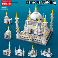 Mini Taj Mahal Agra Inde 510 pièces ensemble de blocs de construction nouveau 6 & 1 célèbre Architecture briques en bois et en plastique