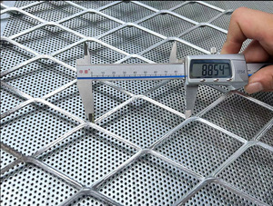 Lưới thép mạ kẽm đồng bằng dệt Mall trần trang trí kim cương hình mở rộng Net Heavy-Duty chân đạp tàu - Product Image 2