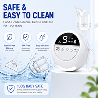 Aspirateur nasal électrique pour bébé sans BPA, débit rapide, logo personnalisé, marque privée, nettoyeur de nez pour nourrissons, usine professionnelle OEM ODM