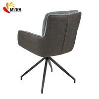 Chaises pivotantes au design moderne, chaise d'appoint avec accoudoirs, chaise de salle à manger rotative