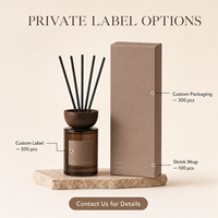 Diffuseur de roseaux de luxe personnalisé en gros, huile essentielle naturelle, parfum d'ambiance, aromathérapie, désodorisant, fournitures décoratives pour la maison