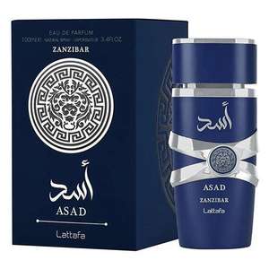 Profumo Spray Eau De Parfum For Asad Zanzibar Stile Arabo da Uomo, Fragranza Legnosa a Lunga Durata - Product Image 1
