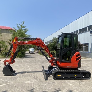 Kostenloser Versand CE EPA <span class=keywords><strong>Mini</strong></span>-Bagger 3,5 Tonnen 3 Tonnen Raupenbagger Erdbewegungsmaschine - Product Image 3