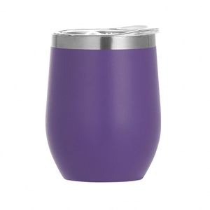 Copa de Vino de Acero Inoxidable 304 de Grado Alimenticio con Tapa, Capacidad Perfecta de 12 oz, Juego de Regalo para Bodas ASM09 - Product Image 5