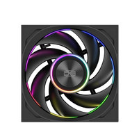 Pccooler F7 X120 3IN1 ARGB ventilateur de boîtier de refroidisseur d'air blanc/noir boîtier d'ordinateur en aluminium pour PC de jeu dissipateur thermique de refroidissement CPU Style Cool