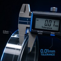 Ruban Nano Acrylique Adhésif Double Face Transparent Imperméable Sans Trace Résistant aux Hautes Températures Lavable Conducteur
