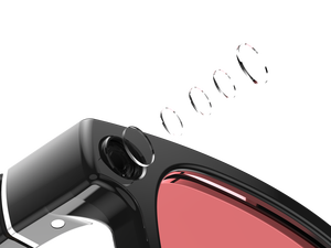 Gafas Inteligentes AG66 800W OEM/ODM IP67 Impermeables con Video 4K, Control Táctil, Traducción, Cambio de Color Electrocrómico, IA, Inalámbricas - Product Image 2