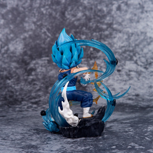 Figurines d'action d'anime en PVC de haute qualité, version Q, Super Saiyan Vegeta Goku <span class=keywords><strong>Broly</strong></span> Zamasu <span class=keywords><strong>Dragon</strong></span> Balls, <span class=keywords><strong>2</strong></span> styles, 10 cm - Product Image 4