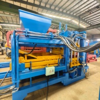 Máquina Hidráulica para Fabricar Bloques QT10-15, Máquina Automática para Producción de Ladrillos de Hormigón