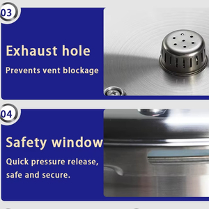 Presto 01264 Autocuiseur électrique en aluminium de 6 litres, argenté, compatible lave-vaisselle - Product Image 4