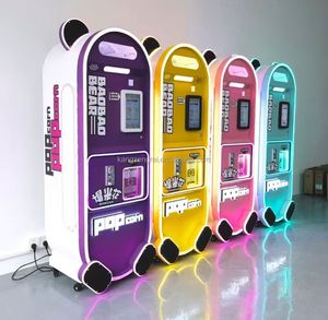 Machine à Popcorn Entièrement Automatique, pour Cinémas et Parcs d'Attractions, Distributeur Automatique Libre-Service, Distributeur de Popcorn Sans Personnel - Product Image 1