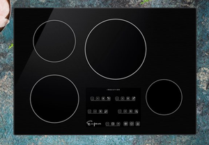 80cm 4 đầu đốt 7400W CE thông minh Detector kiểm soát thanh trượt IH gia đình Đảng cảm ứng HOB nồi - Product Image 5