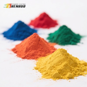 Peinture en poudre résistante à la corrosion RAL3020 <span class=keywords><strong>7035</strong></span> 9005 Revêtement en poudre protecteur pour acier architectural Fenêtre - Product Image 5
