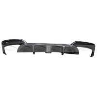 Nouveau Spoiler Aileron Arrière en Fibre de Carbone Noir avec Diffuseur LED pour F06 F12 F13 M6 2014+