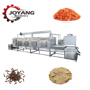 Stérilisateur tunnel industriel à micro-ondes à grandes plaques pour la stérilisation des épices (curry, cumin, curcuma, poivre) - Product Image 3