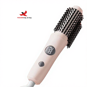 Prix de gros Brosse lissante sans fil portable rechargeable avec peigne à boucler GZ RTS Commande mixte en gros - Product Image 2