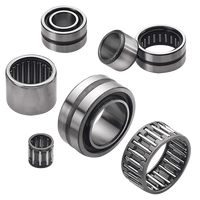 Roulements à aiguilles de poussée industriels Goupille de piston Coupe dessinée fendue avec rondelles Cage à aiguilles à roulement unidirectionnel