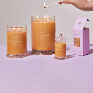 Bougie parfumée artisanale en verre biologique AIKUN, bougie parfumée aux huiles essentielles naturelles pour une détente confortable en soirée, utilisation à domicile - Product Image 1
