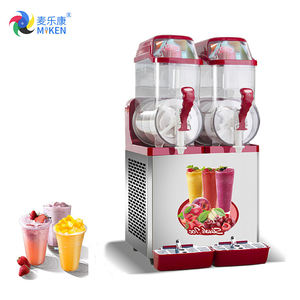 Machine à slush glacé commerciale pour hôtel et restaurant <span class=keywords><strong>SM212</strong></span> 950W 2 réservoirs 12L*2, fabricant de machines à slush glacé - Product Image 3