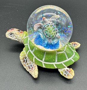Adornos de Recuerdo de Viaje de Estilo Realista, Material Ecológico, Adornos Hechos a Mano de Tortuga Marina y Waterpolo - Product Image 5