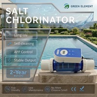 Chlorinateur au sel haute efficacité 35g/h, cellule en titane autonettoyante, installation facile, générateur de sel OEM ODM