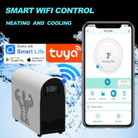 Enfriador de Agua para Baños de Hielo de 1 HP con Bomba y Motor Integrados, Control por Aplicación/WiFi, Bajo Ruido, Contenedor de 700 L para Inmersión