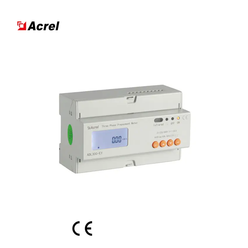 Acrel DTSD1352-C Digital AC Smart Meter Trifásico Din Rail Energia Medidor RS485 Trabalho com Inversor Solar