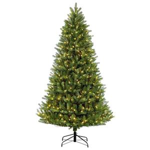 Fabrication professionnelle <span class=keywords><strong>pas</strong></span> <span class=keywords><strong>cher</strong></span> 7 pieds Premium arbre de Noël artificiel articulé PE arbres de Noël avec des lumières <span class=keywords><strong>LED</strong></span> - Product Image 1