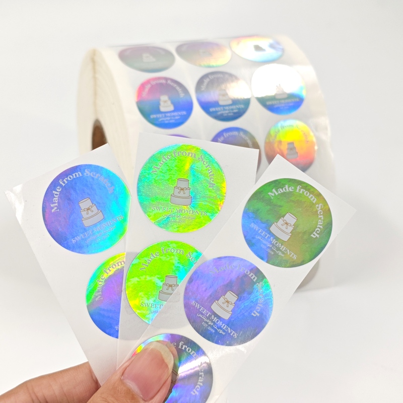 Custom Vinyl Sticker Sheets Waterproof Round