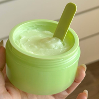 Pots en plastique à couvercle vissé pour beurre corporel, contenants cosmétiques pour crème 10 ml, options disponibles pour soins de la peau 3 ml et 5 ml