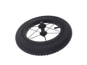 <span class=keywords><strong>Roue</strong></span> de vélo <span class=keywords><strong>BMX</strong></span> de 12 pouces avec jante en acier 12x2.125 Pneus pneumatiques en caoutchouc remplis d'air Nouvel équipement pour l'équilibre Restaurants Hôtels - Product Image 5