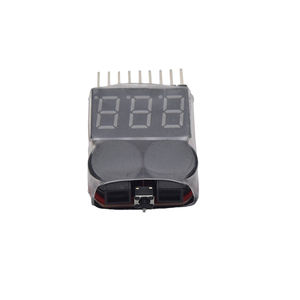 Klaar Om Goedkope Displayer 1-8S Indicator Rc Li-Ion Lipo Batterij Tester Met Pc Pins Bb Geluid Laagspanningszoemer - Product Image 4
