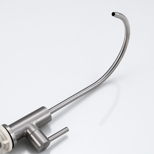 Nước TAP nước uống lọc bồn rửa vòi tap thép không gỉ đương đại gốm thông minh <span class=keywords><strong>LED</strong></span> vòi Vàng chải xử lý duy nhất - Product Image 2