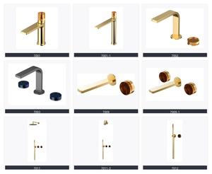 Single Lever Basin Faucet 670 Series, <b>Brushed</b> Silver/Gun Grey/Rose Gold, 360 Swivel <b>Deck</b> Mount, Discount Bulk, OEM - Product Image 6