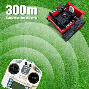 EPA euro5 tất cả các địa hình từ xa máy cắt cỏ Robot 550 mét Crawler Điều khiển từ xa nông nghiệp Máy cắt cỏ - Product Image 5