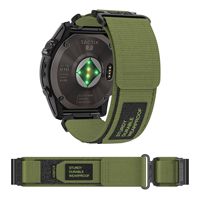 Tali Jam Tangan Kanvas Nilon Upro Sport untuk Garmin Fenix Instinct 26mm Tali Jam Tangan Pintar Tahan Lama dan Bernapas untuk Pria Wanita