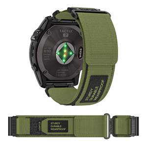 Upro Sport Nylon Canvas <b>Watch</b> Strap for Garmin Fenix Instinct 26mm Durable Breathable Smart <b>Watch</b> <b>Band</b> for Men Women - Product Image 5