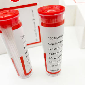 Tubos Capilares de Vidrio Azul de 75 mm, 100 Unidades, 1.1 mm de Diámetro Interior y 1.5 mm de Diámetro Exterior, Ambos Extremos Abiertos, OEM XZ LAB SUPPLIES, Garantía de 3 Años, Convenientes - Product Image 6