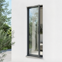 Ventanas Residenciales Impermeables con Doble Vidrio Templado, Sistema de Deslizamiento con Marco de Aluminio con Rotura de Puente Térmico