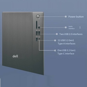 Nuevo Éxito de Ventas, Computadora de Escritorio en <span class=keywords><strong>Torre</strong></span> Dell ECT1250, Procesador Intel de 14.ª Generación <span class=keywords><strong>Core</strong></span> <span class=keywords><strong>i3</strong></span>/i5/i7, para Uso en Oficina y Negocios - Product Image 3