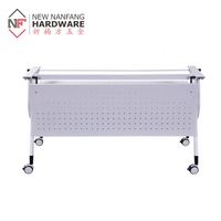Cadre de table pliable moderne en métal pour la maison, le bureau, les conférences, la formation, les réunions, la formation pliable
