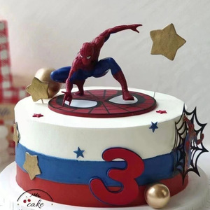 Decoración <span class=keywords><strong>de</strong></span> Pasteles <span class=keywords><strong>de</strong></span> Moda, Adorno <span class=keywords><strong>de</strong></span> <span class=keywords><strong>Pastel</strong></span> <span class=keywords><strong>de</strong></span> <span class=keywords><strong>Cumpleaños</strong></span> con Diseño <span class=keywords><strong>de</strong></span> <span class=keywords><strong>Araña</strong></span> <span class=keywords><strong>de</strong></span> Gran Tamaño, Decoración para Fiestas - Product Image 2