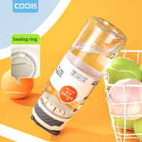 Logo personnalisé 20oz sans BPA Tirtan bouteille d'eau Sport transparent avec poignée pour salle de sport randonnée course bouteille d'eau fraîche