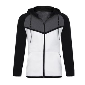 Conjunto Deportivo Personalizado de Alta Calidad con Logotipo 2026 para Hombre, Traje Deportivo Liso de Dos Piezas, Conjunto de Pantalón Corto y Sudadera - Product Image 2