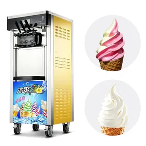 Nuovo 201 in acciaio inox pavimento commerciale 25 litri Soft servire macchine per gelatiere
