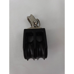 Émerillon double maître pour bateau, roue 29 mm, ligne 8 mm, équipement d'ancrage et d'amarrage - Product Image 4
