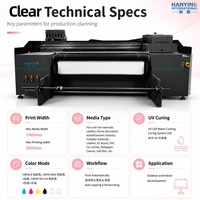 Impresora UV Híbrida de Formato Grande para Impresión en Materiales Flexibles y Rígidos