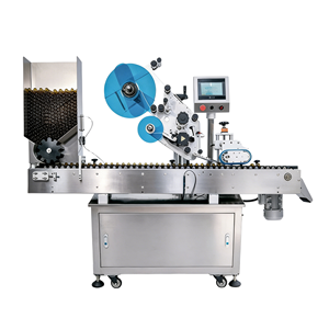 Machine d'étiquetage verticale automatique haute précision pour petits tubes, bouteilles rondes, cosmétiques, aliments, certifiée CE - Product Image 3