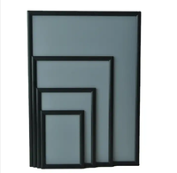Cadre à clipser en aluminium de haute qualité pour affiches A0 A1 A2 A3 A4, cadre photo, présentoir de signalétique 24x36