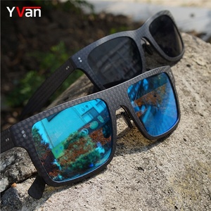 Gafas de Sol Polarizadas de Alta Calidad, Modernas y de Lujo para Hombre, Logotipo Personalizado, Fibra de Carbono Real, Gafas de Sol de Moda - Product Image 2